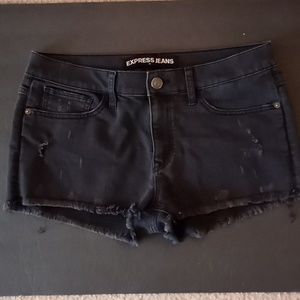Express Black Shorts Size 10